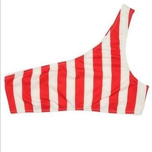 Solid & Striped Bikini Top